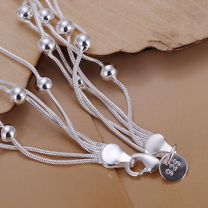 925 Silber Beschichtetes Schmuck Mode Armband