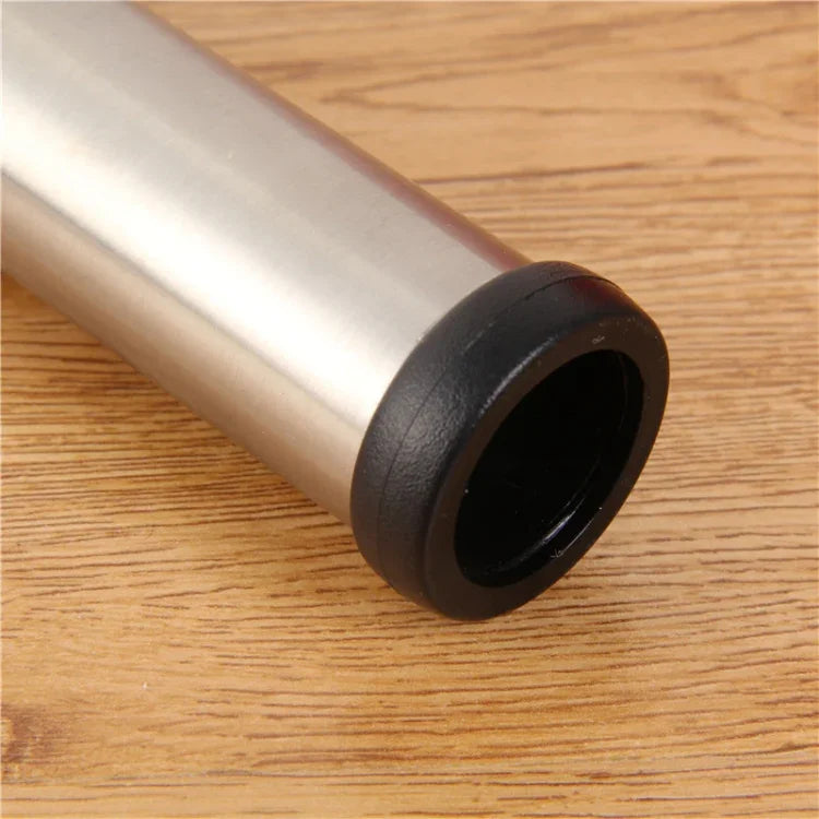 Weinstopper aus Edelstahl, Champagnerstopper, Rotwein-Vakuumpumpe, Weinstopper aus Edelstahl