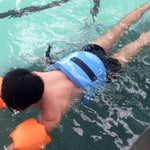EVA verstellbarer Rücken schwimmender Schaumstoff-Schwimmgürtel Taille Trainingsgerät für Erwachsene und Kinder Schwimmbrett-Werkzeug, EVA Schwimmbrett-Werkzeug (Blau), EVA Schwimmbrett-Werkzeug (Pink), EVA Schwimmbrett-Werkzeug (Gelb)