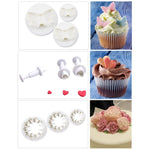 Kuchendekorationswerkzeuge Fondant-Ausstecher Plunger Keks-Kuchenform Backzubehör, Kuchendekorationswerkzeuge