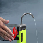 LINNHUE Automatische Wasserpumpe, Ladewasserabsorber, Outdoor-Angeln, Belüftungspumpe, LINNHUE