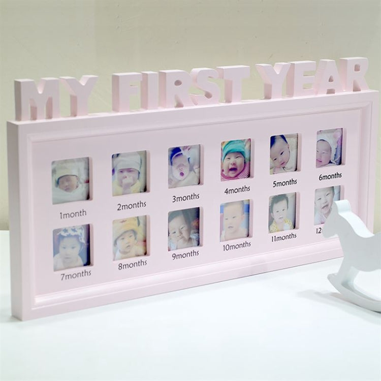 Kreativer DIY-Fotorahmen für die Heimzimmerdekoration: Erinnerung an das Babywachstum