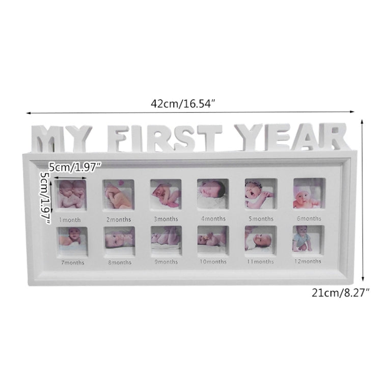Kreativer DIY-Fotorahmen für die Heimzimmerdekoration: Erinnerung an das Babywachstum