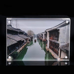 Magnetischer Acryl-Transparenter Rechteckiger Fotorahmen Kreativer Geburtstags-Fotorahmen, 55x82mm, 60x90mm, 75x105mm, 89x128mm, 102x153mm, 128x178mm, 150x210mm, 254x203mm, 210x297mm