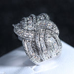Women Fashion Luxury Zircon Stone Rings, 6
