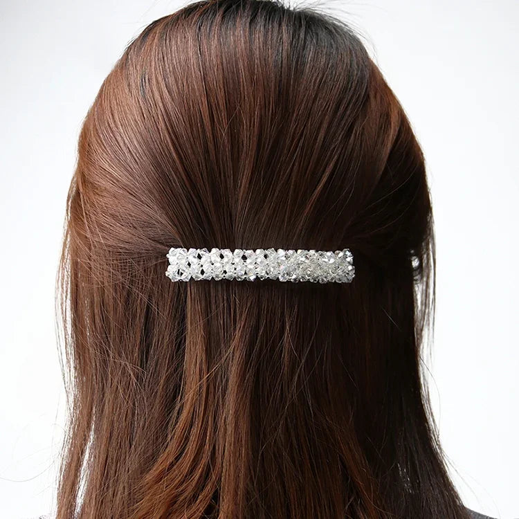 Modische Haarspangen und Haaraccessoires für Mädchen mit Kristall-Strasssteinen