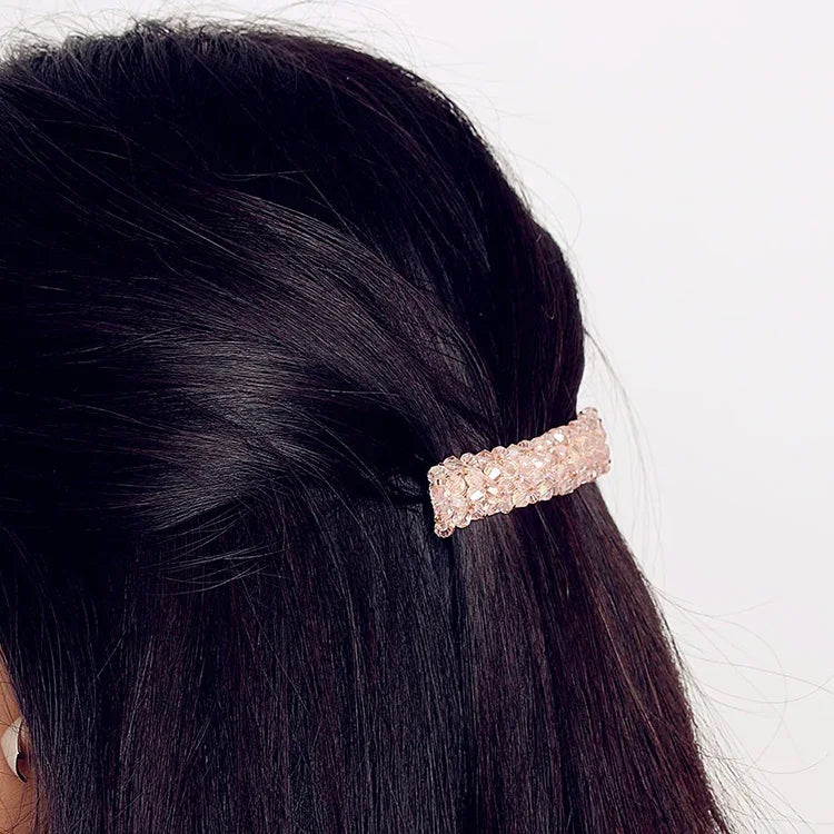 Modische Haarspangen und Haaraccessoires für Mädchen mit Kristall-Strasssteinen