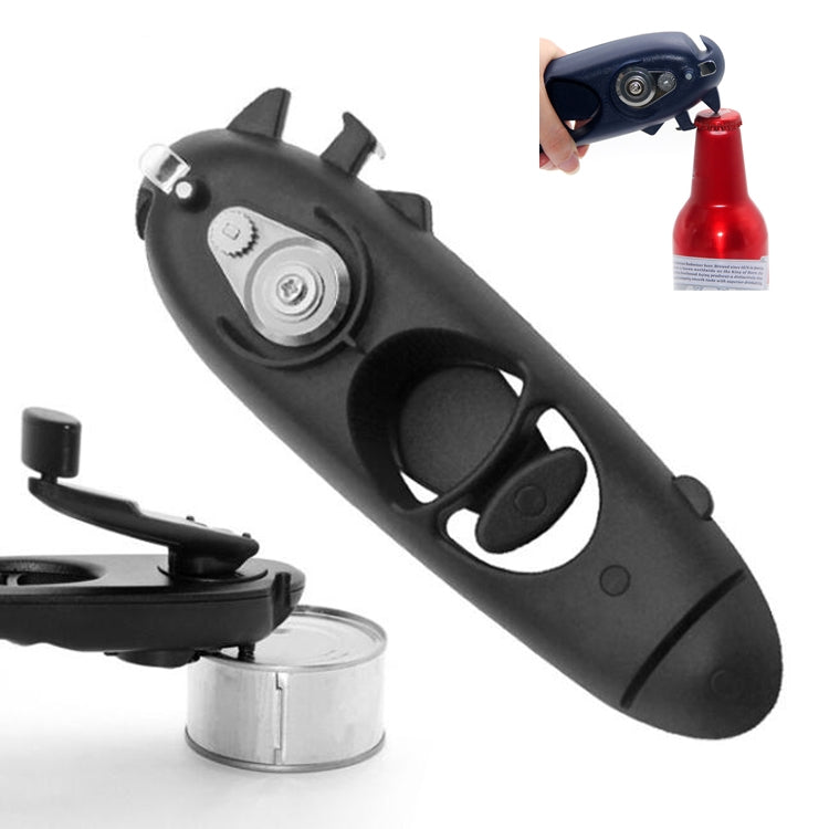 8-in-1 Multifunktionaler Dosen- und Flaschenöffner aus Edelstahl