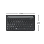 Rapoo XK100 78-Tasten Kabellose Bluetooth-Bürotastatur