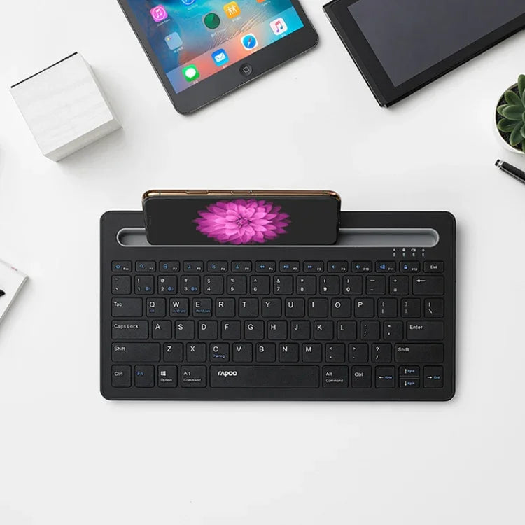 Rapoo XK100 78-Tasten Kabellose Bluetooth-Bürotastatur