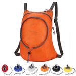 Wasserdichter, faltbarer Nylon-Rucksack für Damen und Herren, tragbar, bequem, leicht, verstaubar, zusammenklappbar