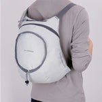 Wasserdichter, faltbarer Nylon-Rucksack für Damen und Herren, tragbar, bequem, leicht, verstaubar, zusammenklappbar