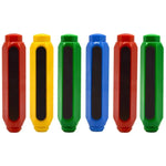 Magnetischer Kreidehalter, staubfreier Kreidestift mit doppelter Feder, selbstanpassende Kreideklammer, zufällige Farbe, selbstanpassende Kreideklammer
