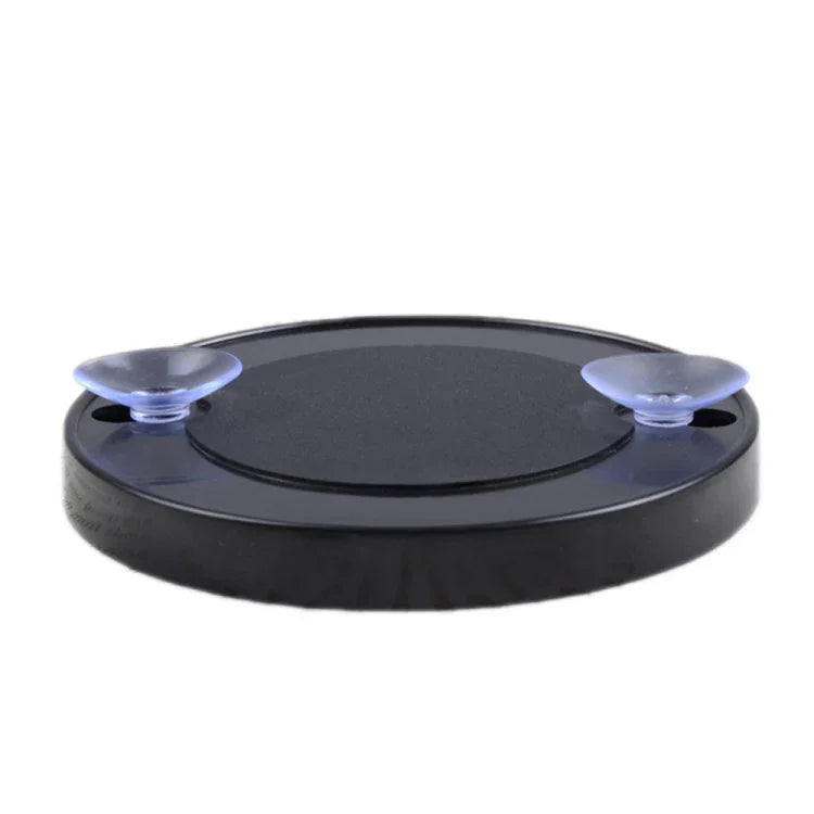 Kleiner runder Vergrößerungsspiegel mit Saugnapf, Kosmetikspiegel, 8,8 cm Vergrößerung, Schwarz, 10-fach, Schwarz, 5-fach