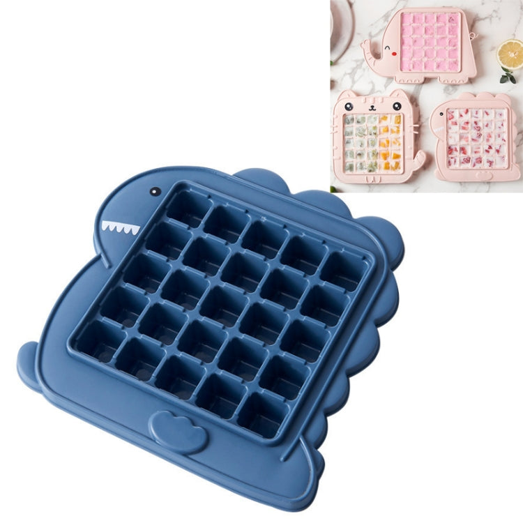 Kreative süße Cartoon-Tierform Eiswürfelform Sommerhausgemachte Kinder DIY Saft Popsicle Form, Elefant, Dinosaurier, Kätzchen