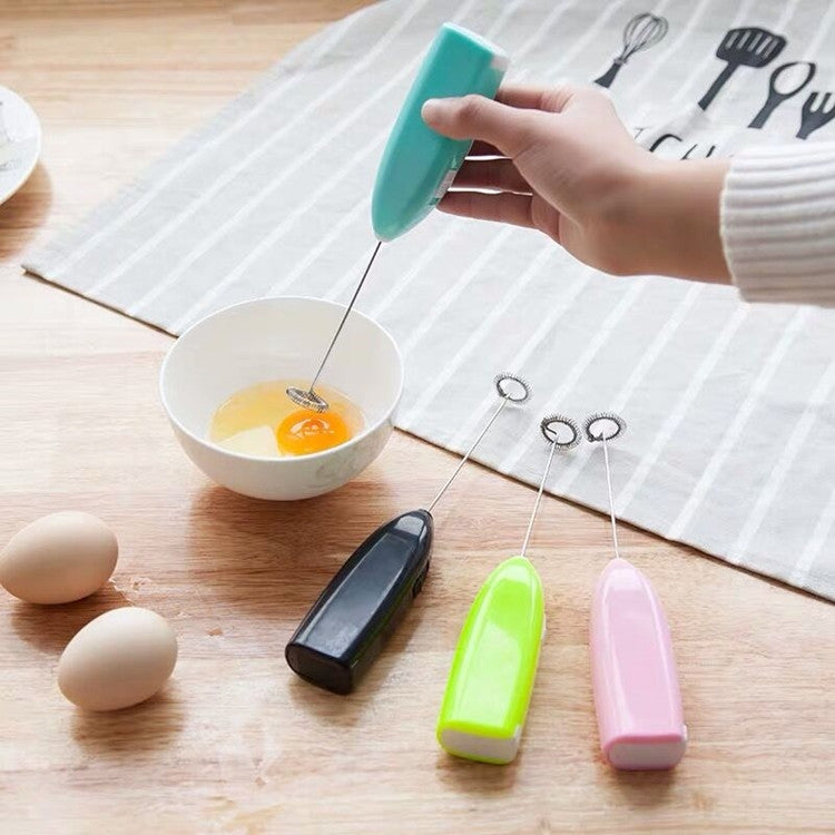 Elektrischer Handmixer für die Küche, Mini-Edelstahl-Eier-Kaffee-Milchtee-Mixer