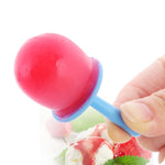 Mini DIY Creative Popsicle Mould Environmentally Friendly Silicone Ice Cube Ice Cream Mould, Rectangular