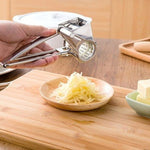 Käse-Reibe, rotierend, Behälter, Edelstahl, Handkurbel-Rotationsreibe, mit 3-4 Löchern, mit 7-8 Löchern, mit 9-10 Löchern, mit Flocken