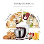 Teigmischer Eiermixer Lebensmittel Milchshake Kuchen Knetmaschine Teigmacher, Teigmischer