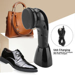 USB Wiederaufladbare Elektrische Schuhputzmaschine Multifunktionaler Handheld Leder Schuhwascher Pflege Glanz