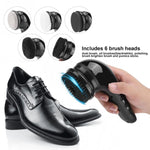 USB Wiederaufladbare Elektrische Schuhputzmaschine Multifunktionaler Handheld Leder Schuhwascher Pflege Glanz