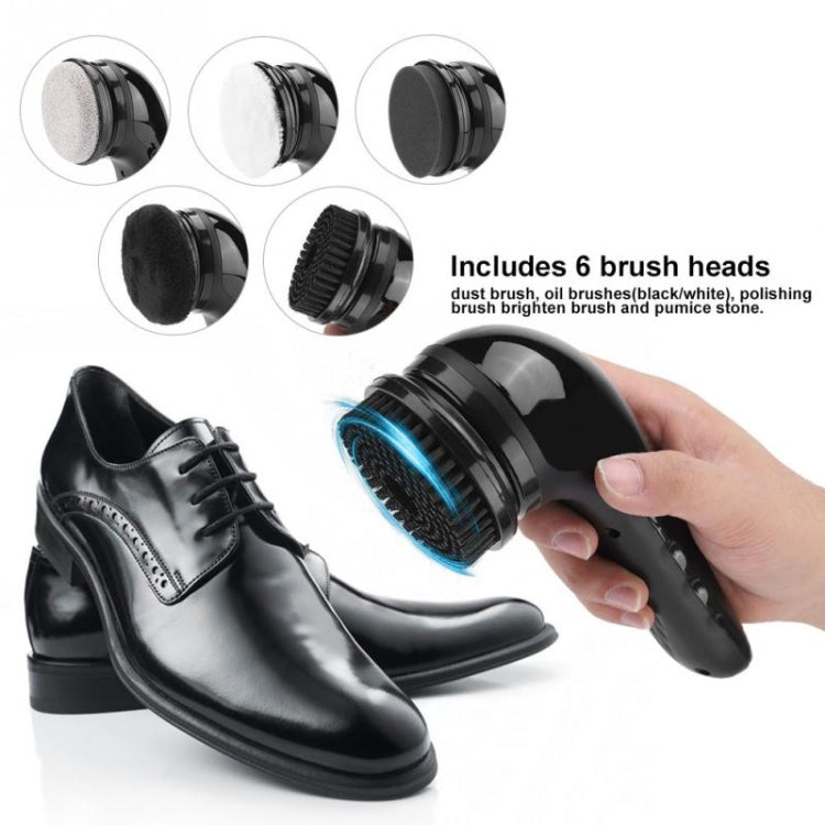 USB Wiederaufladbare Elektrische Schuhputzmaschine Multifunktionaler Handheld Leder Schuhwascher Pflege Glanz
