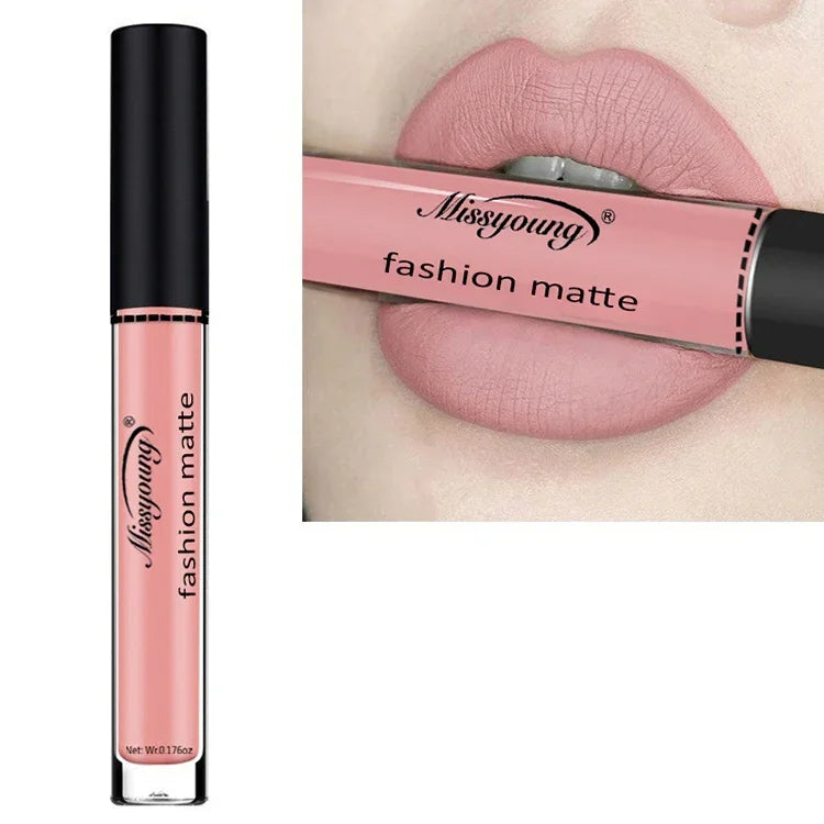 Flüssiger Lippenstift, matt, wasserfest, langanhaltend, Beauty-Matt-Lippenstift, 1, 2, 3, 4, 5, 6, 7, 8, 9, 10, 11, 12, 13, 14, 15, 16, 17, 18