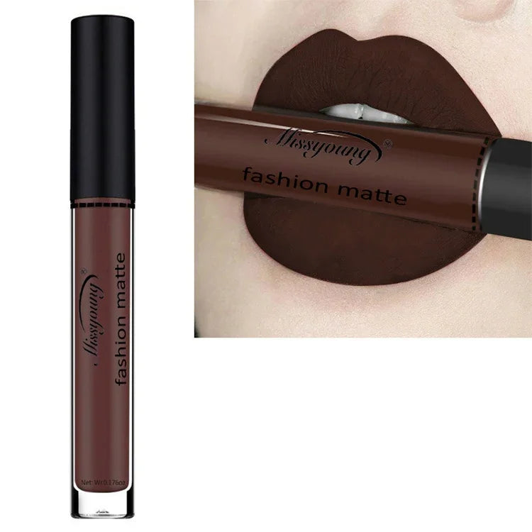 Flüssiger Lippenstift, matt, wasserfest, langanhaltend, Beauty-Matt-Lippenstift, 1, 2, 3, 4, 5, 6, 7, 8, 9, 10, 11, 12, 13, 14, 15, 16, 17, 18