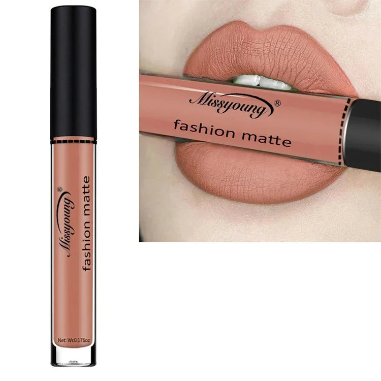 Flüssiger Lippenstift, matt, wasserfest, langanhaltend, Beauty-Matt-Lippenstift, 1, 2, 3, 4, 5, 6, 7, 8, 9, 10, 11, 12, 13, 14, 15, 16, 17, 18