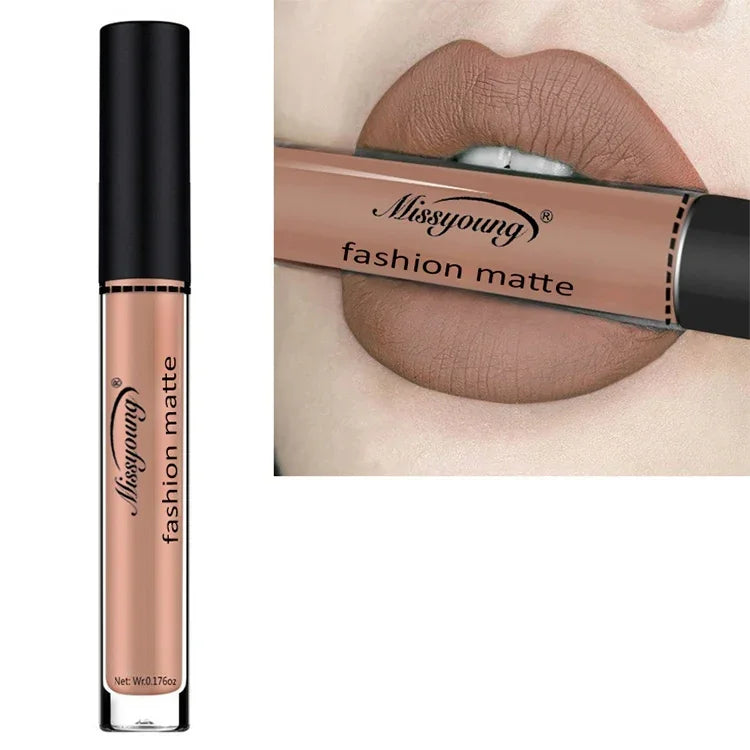 Flüssiger Lippenstift, matt, wasserfest, langanhaltend, Beauty-Matt-Lippenstift, 1, 2, 3, 4, 5, 6, 7, 8, 9, 10, 11, 12, 13, 14, 15, 16, 17, 18