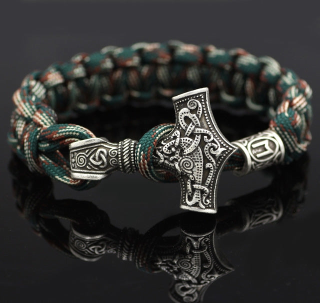 Raytheon Armband Schmuck Thor Geflochtener Griff Schmuck