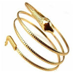 Kleines Metall Schlangenarmband Gedrehte Schlangenring Armreif Armband
