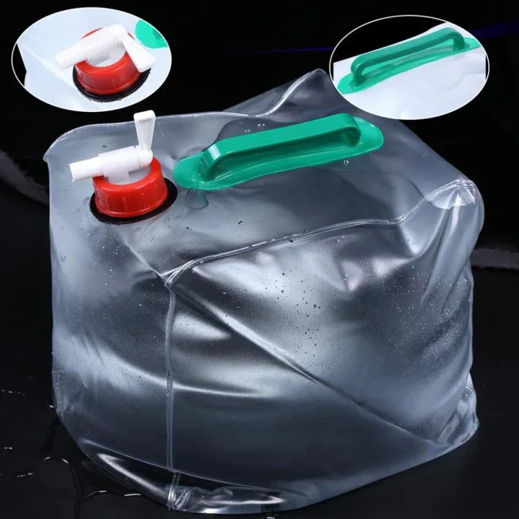20L Outdoor Faltbarer PVC-Trinkbeutel Campingausrüstung, 20L
