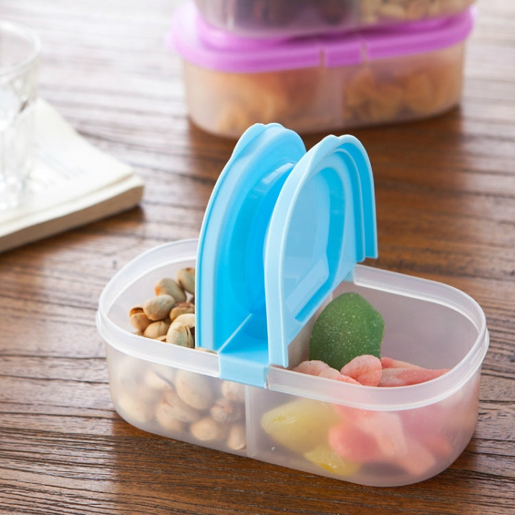 Lunchbox Essensbehälter Kunststoff Tragbar Camping Picknick Faltbarer Obstbehälter Kühlschrank Mikrowellen Aufbewahrungsbox