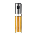 Edelstahl Glas Olivenöl Pump Sprühflasche Öl-Saucen-Essig-Flasche Ölspender