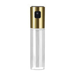 Edelstahl Glas Olivenöl Pump Sprühflasche Öl-Saucen-Essig-Flasche Ölspender