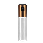 Edelstahl Glas Olivenöl Pump Sprühflasche Öl-Saucen-Essig-Flasche Ölspender