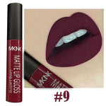 Sexy wasserfester, flüssiger Lippenstift, matter Lipgloss, samtig-weicher, langanhaltender Lippenstift, Make-up-Kosmetik, 1, 11, 12, 13, 14, 16, 17, 18, 19, 2, 21, 22, 23, 24, 3, 4, 6, 7, 9