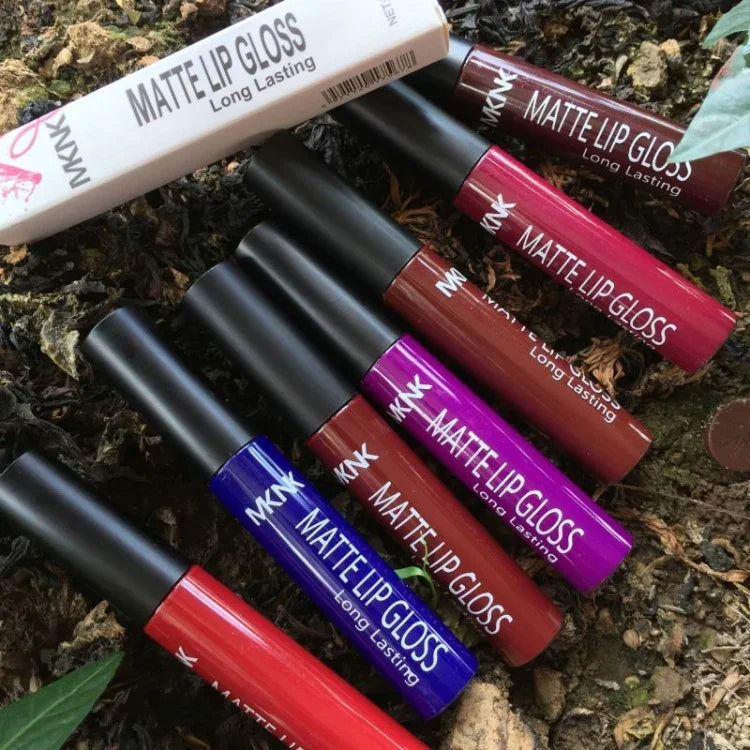 Sexy wasserfester, flüssiger Lippenstift, matter Lipgloss, samtig-weicher, langanhaltender Lippenstift, Make-up-Kosmetik, 1, 11, 12, 13, 14, 16, 17, 18, 19, 2, 21, 22, 23, 24, 3, 4, 6, 7, 9