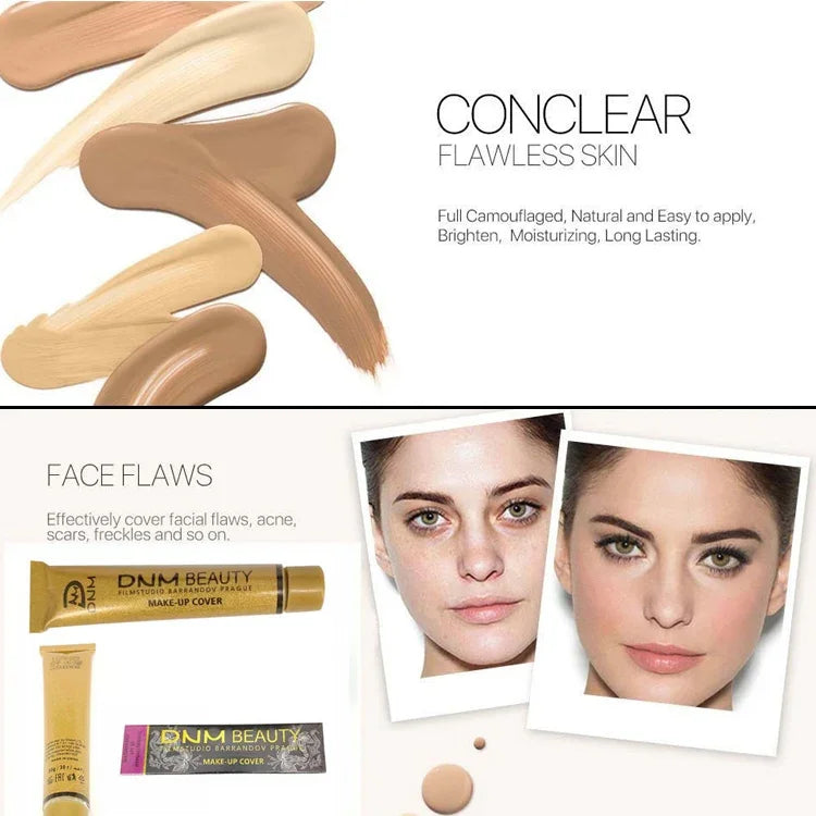 Gesichts-Make-up, Concealer, wasserfeste Foundation, Korrektur-Concealer, Kontur-Palette, Creme-Concealer, DDC 207, DDC 208, DDC 209, DDC 210, DDC 211, DDC 212, DDC 213, DDC 214, DDC 215, DDC 218, DDC 221, DDC 222, DDC 223, DDC 224