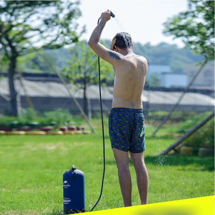 11L Outdoor-Camping-Wandern PVC Tragbarer Dusch-Wassertank Wasserbeutel Dusche