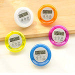 Runder magnetischer digitaler Countdown-Timer, Alarmständer, Küchentimer, Koch-Wecker, runder digitaler Countdown-Timer