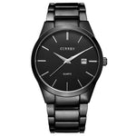 CURREN 8106 Mode Business Kalender Wasserdichte Vollstahl Quarzuhr, schwarzes Gehäuse schwarzes Zifferblatt, weißes Gehäuse schwarzes Zifferblatt, schwarzes Gehäuse weißes Zifferblatt, weißes Gehäuse weißes Zifferblatt