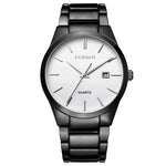 CURREN 8106 Mode Business Kalender Wasserdichte Vollstahl Quarzuhr, schwarzes Gehäuse schwarzes Zifferblatt, weißes Gehäuse schwarzes Zifferblatt, schwarzes Gehäuse weißes Zifferblatt, weißes Gehäuse weißes Zifferblatt