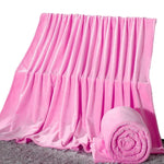 Einfarbige Flanell-Korallenfleece-Decke, superweiche karierte Tagesdecke, Sofabezug, Winter-Wärmebettlaken, pflegeleichte Kunstfelldecken, 70x100cm, 200X230cm