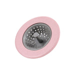 vanzlife Geschirrspüler Filter Pool Bodenablauf Haushalt Küche Anti-Blockier-Anti-Dichtungs-Waschnetzbeutel Kanalfilter, Rosa, Blau, Aprikose