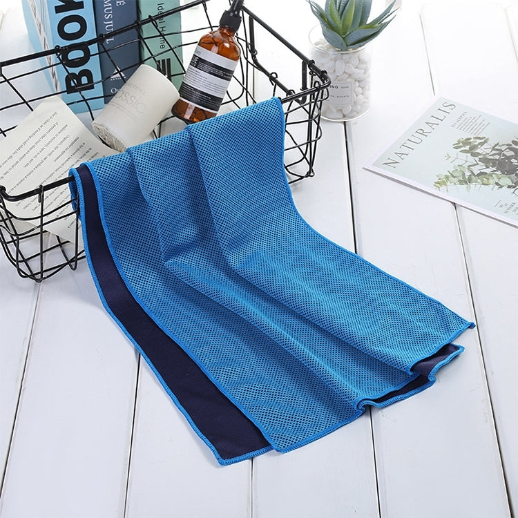 Saugfähiges Polyester Schnell trocknendes Atmungsaktives Kalt-Haut Fitness Sport Tragbares Handtuch, 30x100 Rundfass, 40x80 Seilbecher, 30x100 Seilbecher, 30x100 Klammerbecher