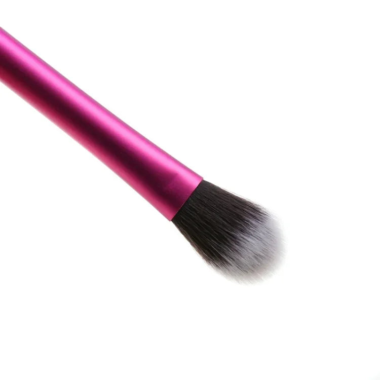 Make-up-Pinsel aus rosa Aluminiumrohr, Highlighter-Lidschattenpinsel