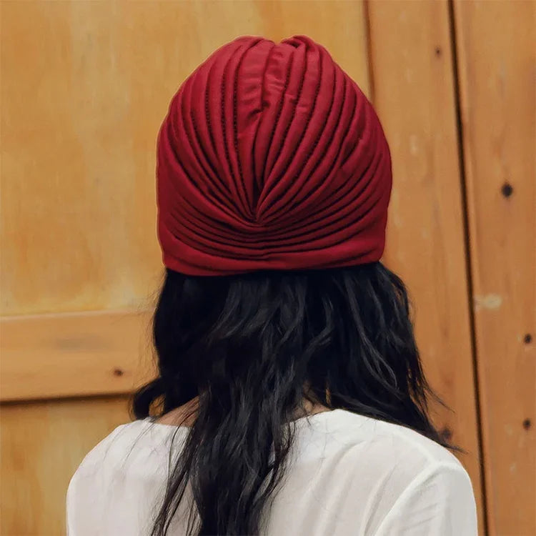 Elastischer Turban, Kopftuch, Schlafmütze, Ohrenkappe