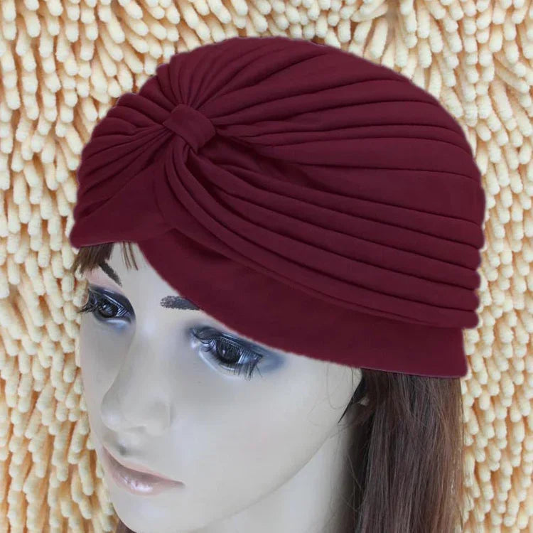 Elastischer Turban, Kopftuch, Schlafmütze, Ohrenkappe